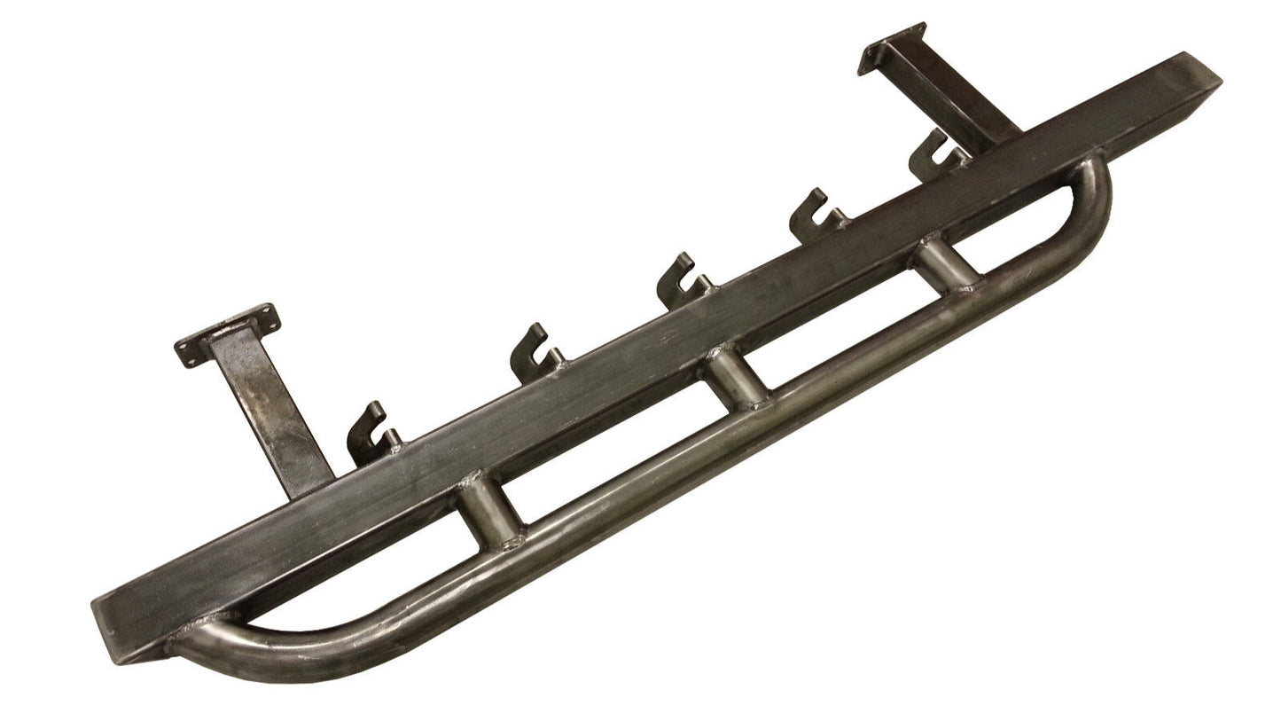Cherokee XJ Rocker Guards with Tube Step, Rock Rails, Sliders, Armor, Nerf Bars