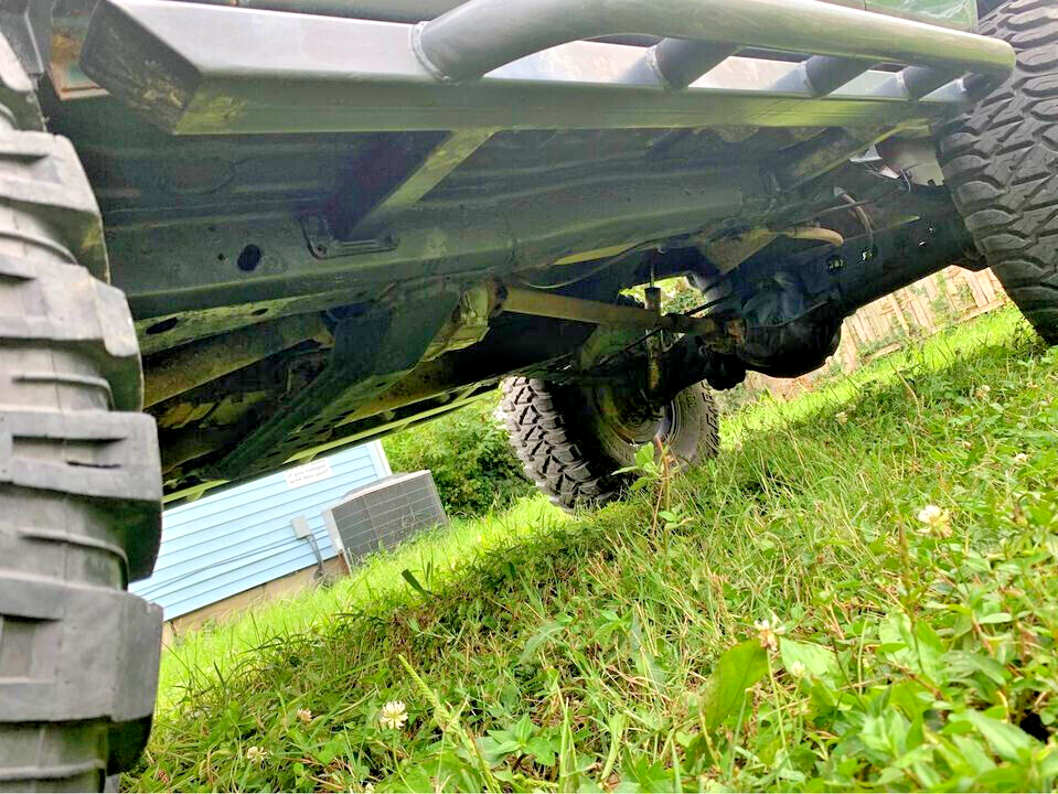 Cherokee XJ Rocker Guards with Tube Step, Rock Rails, Sliders, Armor, Nerf Bars