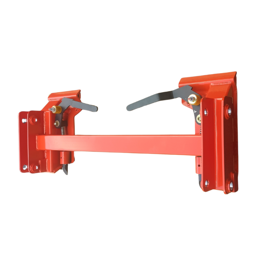 Kubota Bobcat orange powder coated metal skid steer quick attached adapter