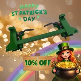 John Deere Hook and Pin to Skid Steer Adapter