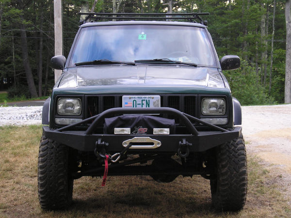 XJ Cherokee Front Slimline Winch Bumper