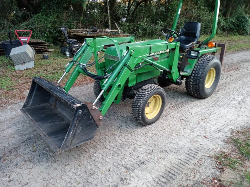 John Deere 70/70A Series Loader to Skid Steer Quick Hitch » Uphill MFG