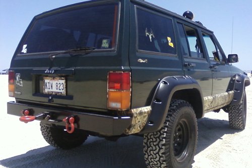 XJ Cherokee Standard Rear Bumper
